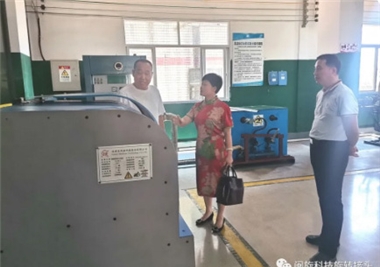 南安市科技局局长李红婷一行莅临开云集团官网首页
科技考察指导